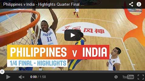 FIBA Asia Cup: Philippines Vs India Highlights Video | Gilas Pilipinas