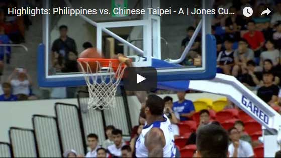 Gilas Pilipinas Vs Chinese Taipei Blue Jones Cup Highlights Gilas