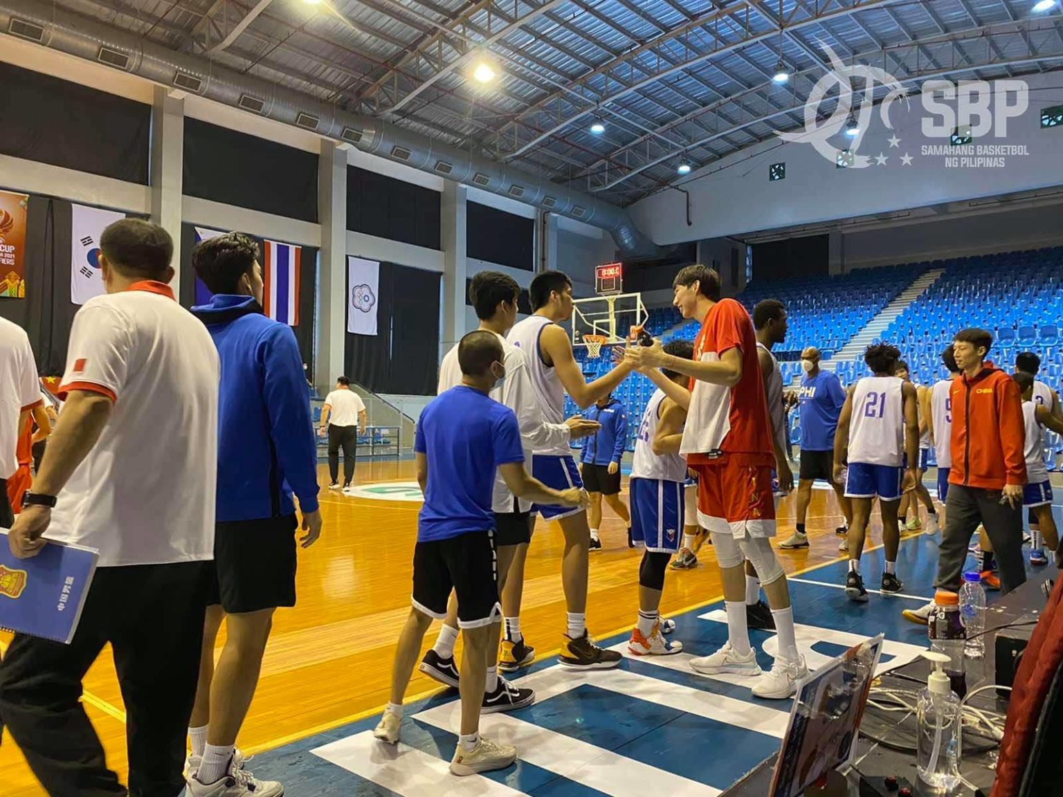 Gilas Pilipinas Vs China Tune Up Game Ends In Draw