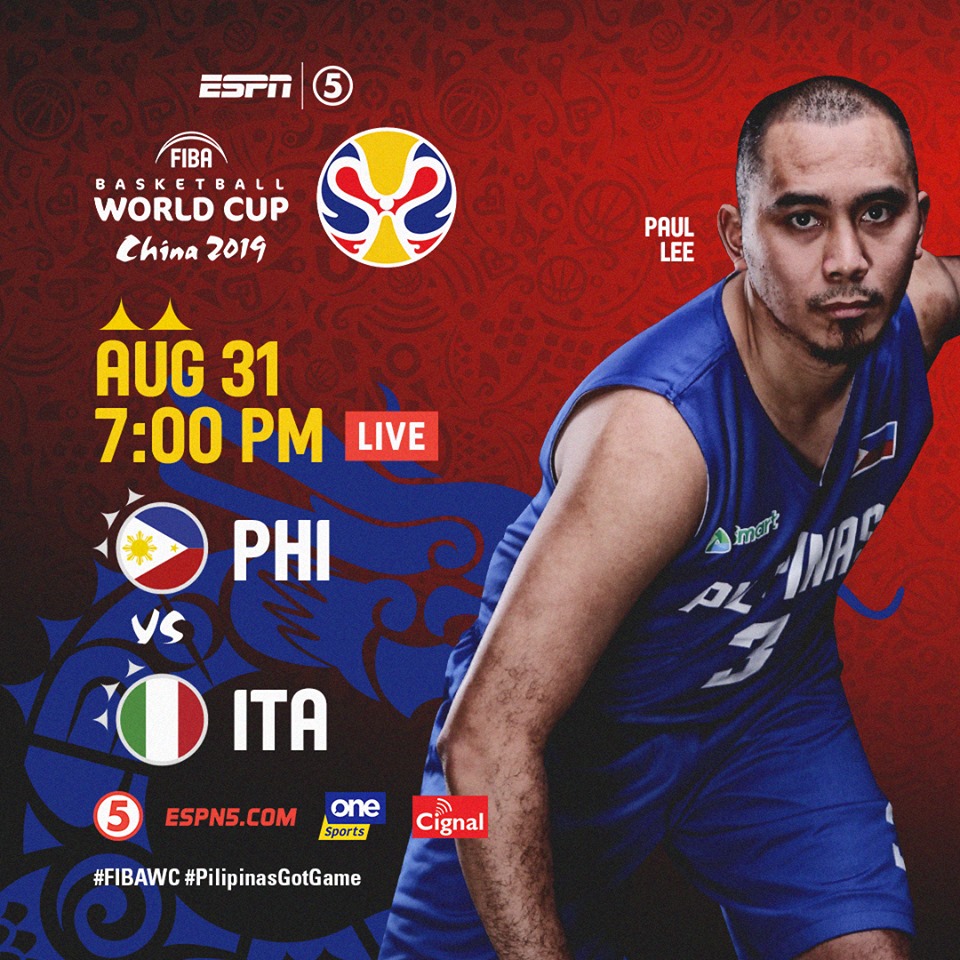 FIBA World Cup: Gilas Pilipinas vs Italy Full Game - Gilas Pilipinas ...