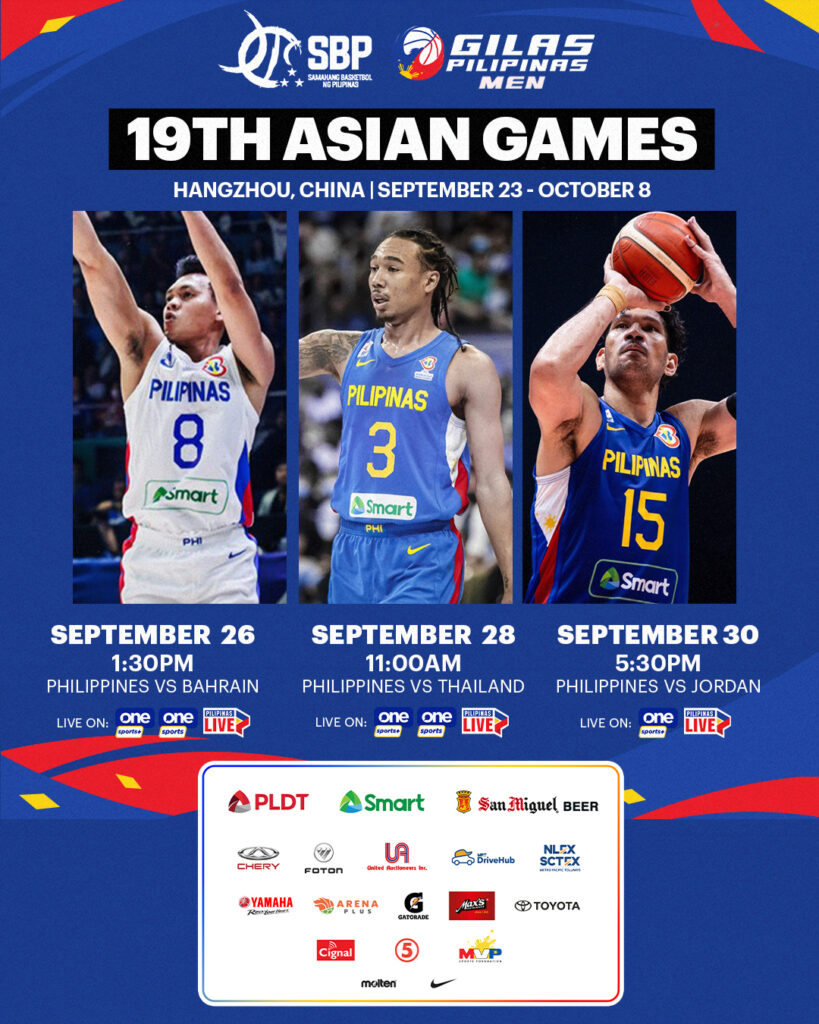 Game Schedules Archives - Gilas Pilipinas Basketball