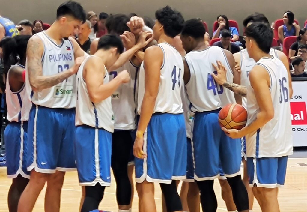 Gilas Pilipinas vs Taipei Mustangs