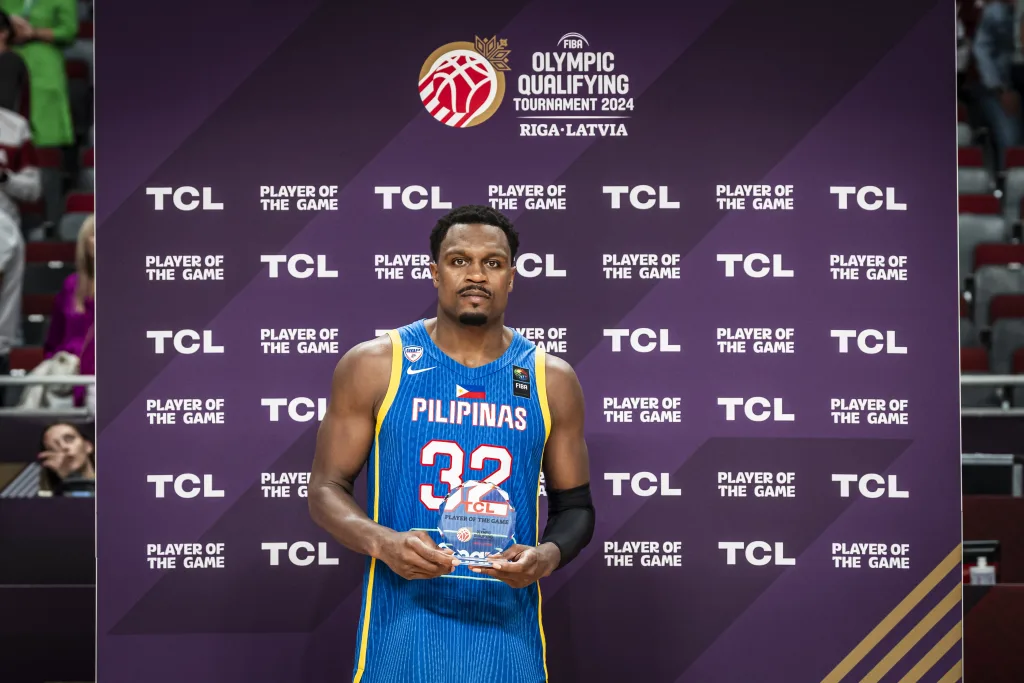 Justin Brownlee Best Player of the Game vs Latvia