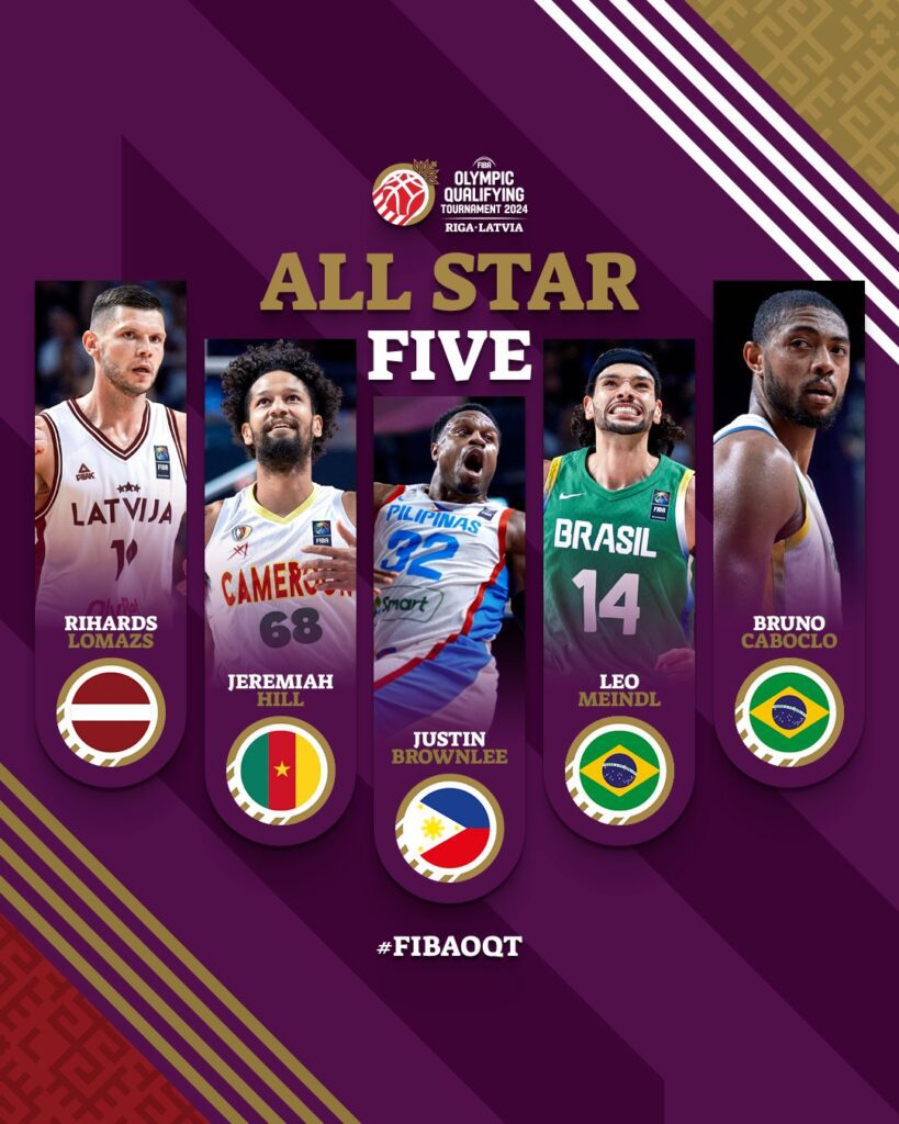 Justin Brownlee - FIBA OQT All-Star Five